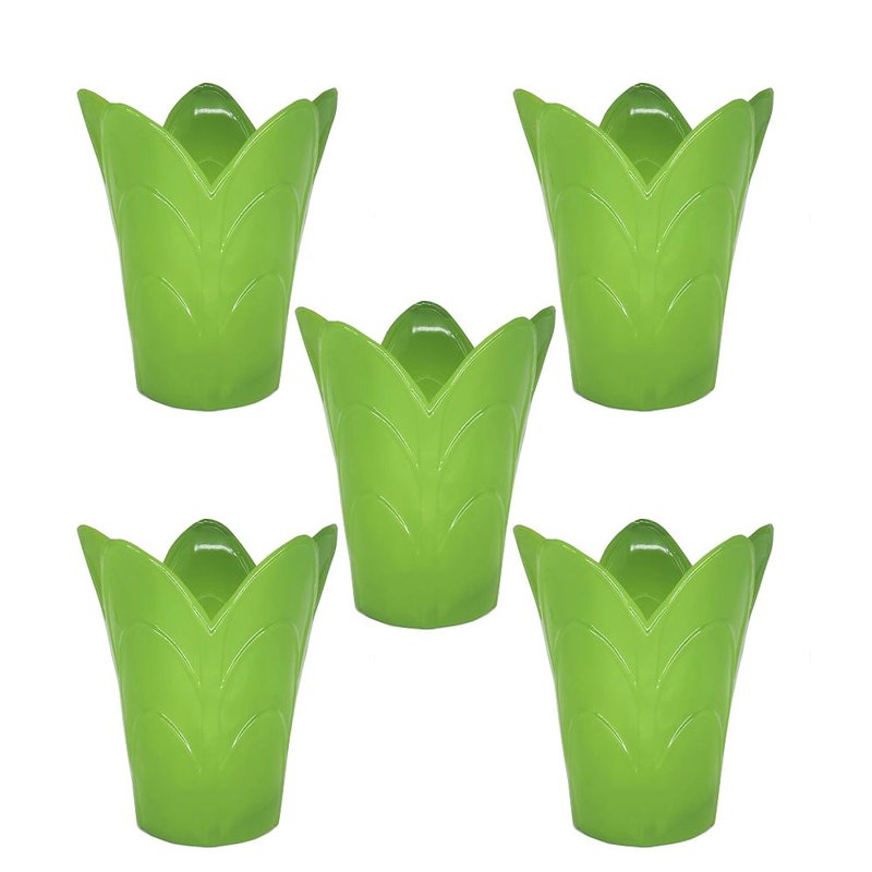 vaso tulipa m vaso cachepo vaso ecologico reciclado importadora bom cultivo verde